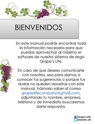 Grape’s Life

*Manual de ayuda*

 