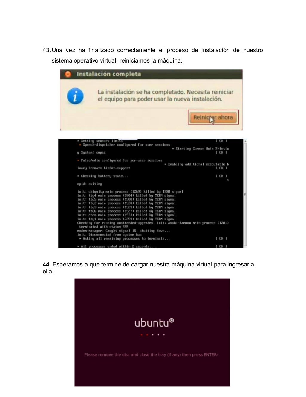 Manual de usuario de VirtualBox