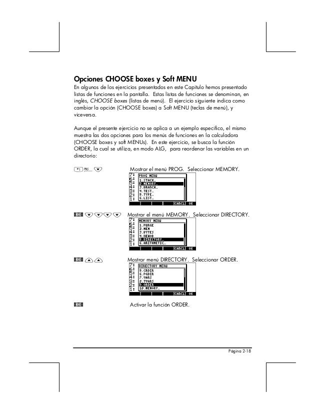 Manual de usuario hp 50g
