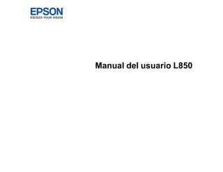 Manual del usuario L850
 