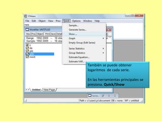 En este caso escogimos el grafico de línea, es así como se verá.