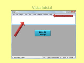 ¿En qué consiste?Mediante este programa se puede realizar un análisis estadístico general, pero es especialmente útil para realizar análisis econométrico.