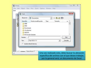 El Primer paso será, introducir la palabra: new, en el lugar donde indica la flecha y presionar la tecla ENTER.