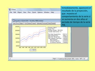 Si se escoge gráfico, aparecerá del mismo modo que los anteriores, en una nueva ventana.En este caso, las diferencias, no son significativas, significa en términos económicos que los residuos  siguen una distribución normal de media cero y varianza mínima, en palabras más sencillas,  los datos están normal e independientemente distribuidos.