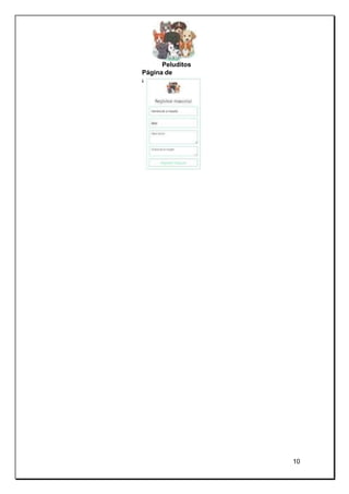 Peluditos
Página de
adopciones
10
 