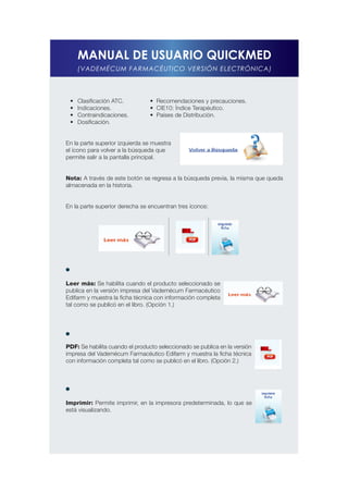 Manual de Usuario de QuickMed Web | PDF