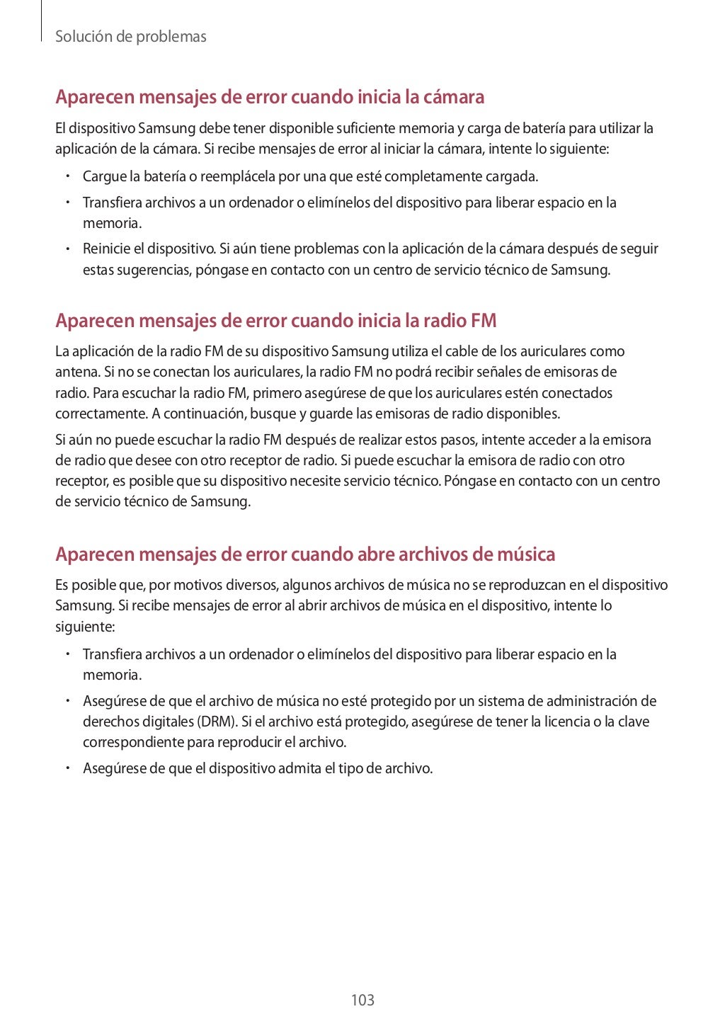 Manual de usuario samsung galaxy fame