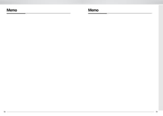 Memo
98 99
Memo
 