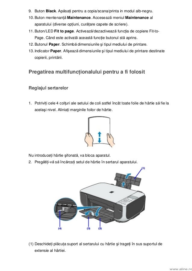 manual for canon mp210 printer