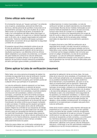 Manual de verificacion de la oms | PDF