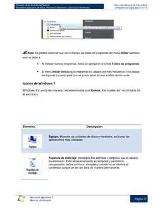 Manual de windows 7 | PDF
