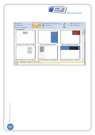 Manual de Word | 10/1/2012




66
                                  Manual de Word
 