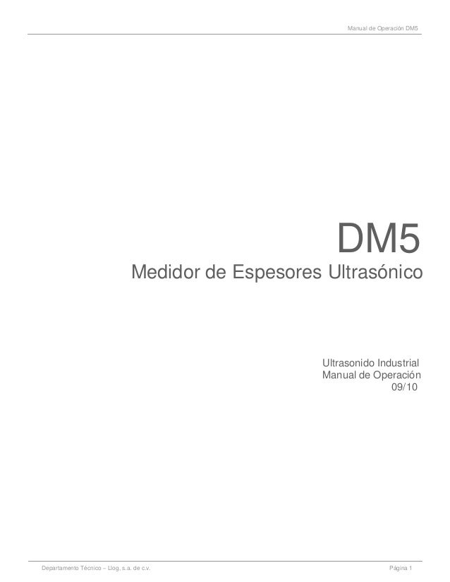 Manual dm5 e_ok