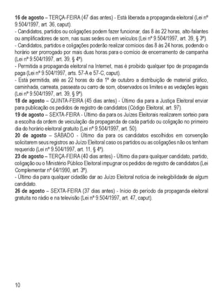 Manual do candidato verde   eleições 2016