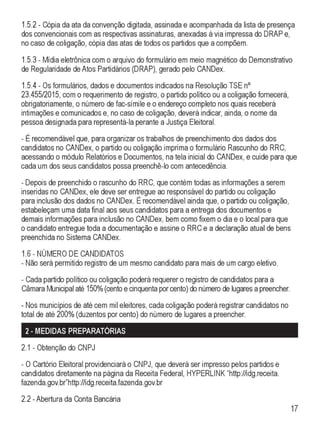 Manual do candidato verde   eleições 2016