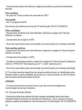 Manual do candidato verde   eleições 2016