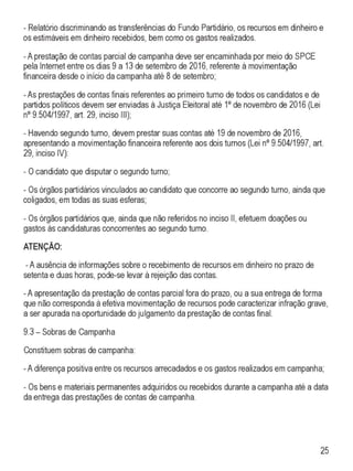 Manual do candidato verde   eleições 2016