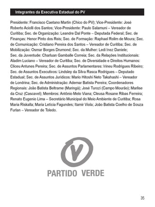 Manual do candidato verde   eleições 2016