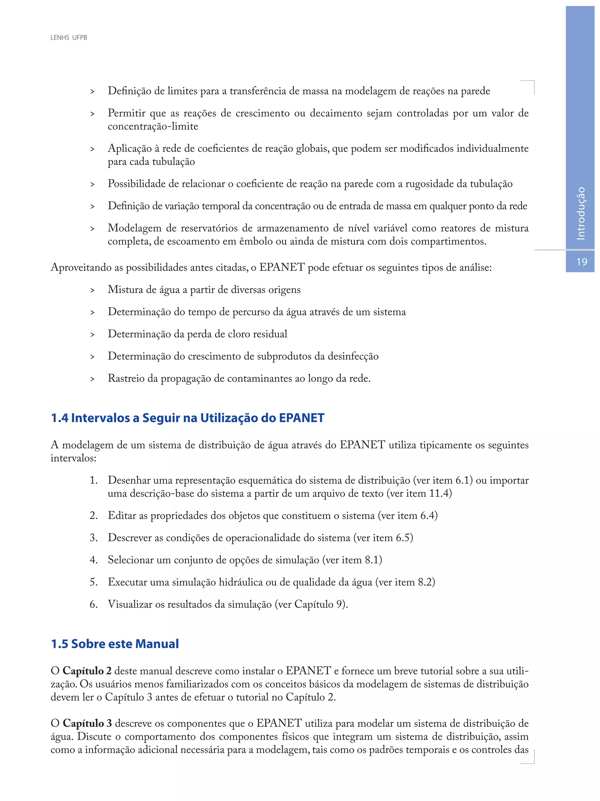 Manual do epanet_brasil | PDF