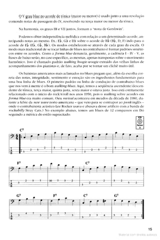 Manual do groove para contra baixo
