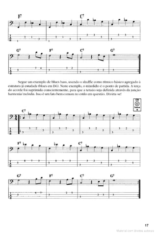 Manual do groove para contra baixo