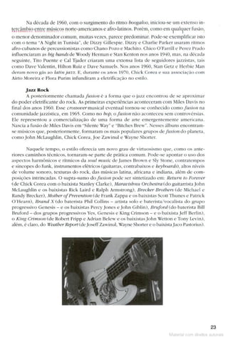 Manual do groove para contra baixo