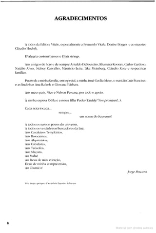 Manual do groove para contra baixo