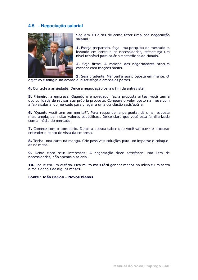 Manual do Novo Empregado