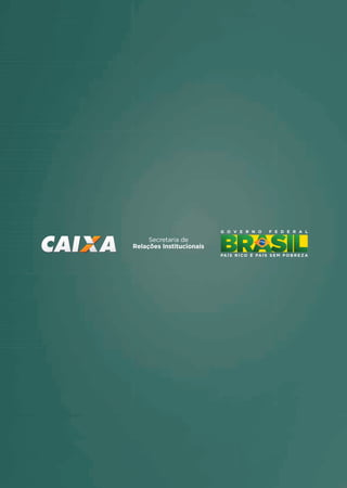 MANUAL DO PREFEITO

GESTÃO MUNICIPAL
MANUAL DO PREFEITO

2•0•1•3

Municípios fortes, Brasil sustentável

CapaManualPrefeitos.indd 1

14/01/13 15:47

 