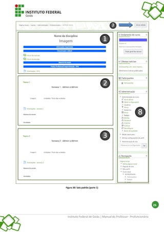 Instituto Federal de Goiás | Manual do Professor - Profuncionário
26
Figura 30: Sala padrão (parte 1)
 