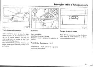 Manual do proprietário do gol gts 88
