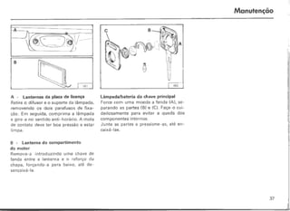 Manual do proprietário do gol gts 88