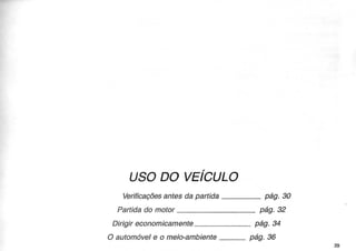 Manual do Proprietário Uno Mille Brio