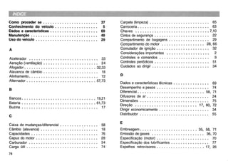 Manual do Proprietário Uno Mille Brio