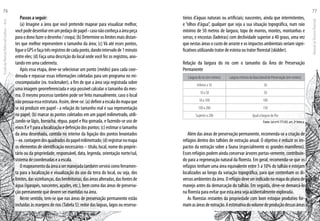 Passos a seguir:
(a) Imagine a área que você pretende mapear para visualizar melhor,
vocêpodedesenharemumpedaçodepapel-casonãoconheçaaáreapeça
paraodonofazerodesenho/croqui;(b)Determineoslimitesmaisdistan-
tes que melhor representem o tamanho da área; (c) Vá até esses pontos,
ligueoGPSefaçatrêsregistrosdecadaponto,dandointervalode1minuto
entre eles; (d) Faça uma descrição do local onde você fez os registros, ano-
tando em uma caderneta.
Após essa etapa, deve-se selecionar um ponto (médio) para cada coor-
denada e repassar essas informações coletadas para um programa no mi-
crocomputador (ex. trackmaker), a fim de que a área seja registrada sobre
uma imagem georreferenciada e seja possível calcular o tamanho da mes-
ma. O mesmo processo também pode ser feito manualmente, caso o local
nãopossuaessaestrutura.Assim,deve-se:(a)definiraescaladomapaque
se irá produzir em papel - a relação do tamanho real e sua representação
no papel; (b) marcar os pontos coletados em um papel milimetrado, utili-
zando-se lápis, borracha, régua, papel e fita gomada, e fazendo-se uso de
eixosXeYparaalocalizaçãoedefiniçãodospontos;(c)estimarotamanho
da área desenhada, contida no interior da ligação dos pontos levantados
–ex.contagemdosquadradosdopapelmilimetrado;(d)registrarnomapa
os elementos de identificação necessários – título, local, nome do proprie-
tário ou da propriedade, responsável, data, legenda, orientação norte/sul,
sistema de coordenadas e a escala.
Omapeamentodaáreaasermanejadatambémservirácomoferramen-
ta para a localização e visualização do uso da terra do local, ou seja, dos
limites,dasvizinhanças,dasbenfeitorias,dasáreasalteradas,dasfontesde
água (igarapés, nascentes, açudes, etc.), bem como das áreas de preserva-
ção permanente que devem ser mantidas na área.
Neste sentido, tem-se que nas áreas de preservação permanente estão
incluídas às margens de rios (Tabela 5); redor das lagoas, lagos ou reserva-
tórios d’águas naturais ou artificiais; nascentes, ainda que intermitentes,
e “olhos d’água”, qualquer que seja a sua situação topográfica, num raio
mínimo de 50 metros de largura; topo de morros, montes, montanhas e
serras; e encostas (ladeiras) com declividade superior a 40 graus, uma vez
que nestas áreas o custo de arraste e os impactos ambientais seriam signi-
ficativos utilizando trator de esteira ou trator florestal (skidder).
Relação da largura do rio com o tamanho da Área de Preservação
Permanente
Largura do rio (em metros) Largura mínima da faixa lateral de Preservação (em metros)
Inferior a 10 30
10 a 50 50
50 a 100 100
100 a 200 150
Superior a 200 Igual a largura do Rio
Fonte: Lei nº4 771/65; art. 2ª letra a.
Além das áreas de preservação permanente, recomenda-se a criação de
refúgios dentro dos talhões de extração anual. O objetivo é reduzir os im-
pactos da extração sobre a fauna (especialmente os grandes mamíferos).
Essesrefúgiospodemaindaconservarárvoresportas-semente,contribuin-
do para a regeneração natural da floresta. Em geral, recomenda-se que os
refúgios tenham uma área equivalente entre 5 a 10% do talhão e estejam
localizados ao longo da variação topográfica, para que contenham os di-
versosambientesdaárea.Orefúgiodeveserindicadonomapadoplanode
manejo antes da demarcação do talhão. Em seguida, deve-se demarcá-lo
na floresta para evitar que esta área seja acidentalmente explorada.
As florestas restantes da propriedade com bom estoque produtivo for-
mamasáreasdeextração.Aestimativadovolumedeproduçãodessasáreas
EscoladaFlorestaRobervalCardoso–Acre
76
ManualdoTécnicoFlorestal
77
 