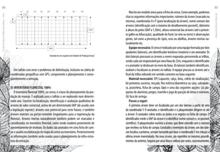 Um talhão com erros e problemas de delimitação, inclusive na coleta de
coordenadas geográficas com GPS, compromete o planejamento e conse-
qüentemente a extração.
d) Inventário Florestal 100%
O inventário florestal 100%, ou censo, é a base do planejamento da pro-
dução do manejo. É realizado para o talhão a ser explorado num determi-
nado ano. Consiste na localização, identificação e avaliação qualitativa de
árvores de valor comercial, acima de um determinado DAP (de acordo com
a legislação vigente); árvores com potencial para corte futuro; e também
árvores matrizes ou portas-semente (importantes para a regeneração da
floresta). Árvores mortas naturalmente também podem ser marcadas e
consideradas no inventário florestal, como sendo madeira proveniente de
aproveitamento de resíduos. Os dados são anotados em uma ficha de cam-
poeusadosnaelaboraçãodomapadocensoouinventário.Posteriormente
as informações também serão usadas para o planejamento da infra-estru-
tura da extração.
Exemplo de um esquema de Unidade de Produção Anual
Nãoháummodeloúnicoparaafichadocenso.Comoexemplo,podemos
citarasseguintesinformaçõesimportantes:númerodaárvore(marcadona
mesma), coordenadas X eY (para localização da árvore), nome comum das
árvores (identificação com o máximo de detalhamento possível), diâmetro
àalturadopeito(DAPa1,30m),alturacomercialdasárvores(atéoprimei-
rogalhooubifurcação),qualidadedofuste(seretooutorto)eobservações
gerais, tal como a presença de cipós, ocos ou abelhas, árvores mortas na-
turalmente etc.
Equipenecessária:Ocensoérealizadoporumaequipeformadapordois
ajudantes(laterais),umidentificadorbotânico(mateiro)eumanotador.Os
dois laterais procuram as árvores a serem mapeadas percorrendo as trilhas,
sendocadaumresponsávelporumafaixade25m,enquantooidentificador
eoanotadorsedeslocamnomeiodafaixa.Oslateraistambémidentificam,
avaliam e localizam as árvores no talhão. A equipe procura as árvores até o
final da trilha voltando em sentido contrário na faixa seguinte.
Material necessário: EPI (capacete, calça, bota, colete de sinalização),
kit primeiros socorros, terçado, fita métrica/diamétrica ou suta, calculado-
ra, prancheta, ficha de campo, lápis e uma das seguintes opções: (a) pla-
quetas de alumínio, pregos, martelo e jogo de punção de letras e números,
(b) faca de seringa.
Passos a seguir:
A primeira árvore deve ser localizada por um dos laterais a partir de zero
da coordenada Y. O anotador, o identificador e o plaqueteador dirigem-se até
a árvore. O anotador coleta todos os dados e os registra na ficha de campo. O
identificadormedeoDAPdaárvoreeaidentifica(nomecomume,sepossível,
científico). O plaqueteador numera a árvore, que deve coincidir com o número
querecebeunafichadecampo.Concluídooinventáriodaárvore,umdoslate-
raislocalizaapróxima,sempretomandoporbaseacoordenadaYemrelaçãoa
ultima árvore inventariada. Na nova árvore, são repetidos os mesmos procedi-
mentosdaanterior.Seguiráporumafaixaevoltaráporoutra,sucessivamente,
EscoladaFlorestaRobervalCardoso–Acre
84
ManualdoTécnicoFlorestal
85
 
