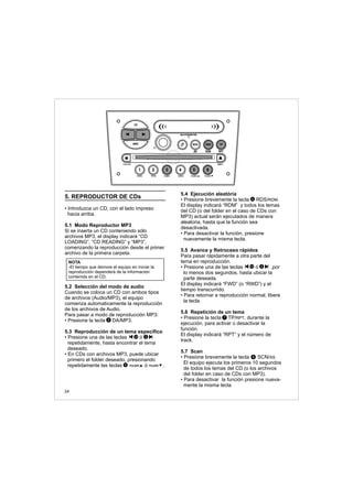Manual do usuário Player Vectra CDP2500