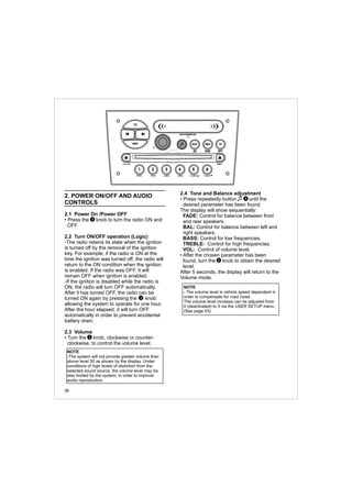 Manual do usuário Player Vectra CDP2500