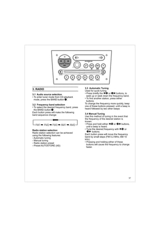 Manual do usuário Player Vectra CDP2500