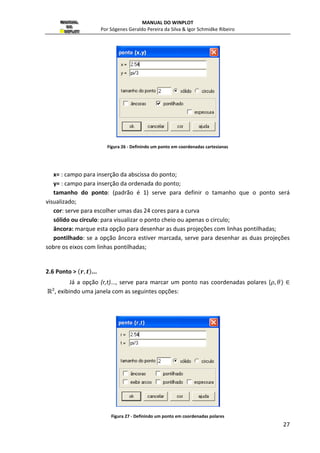 Para inserir uma função, basta escolher essa opção ou teclar F1, surgindo a 
seguinte janela. 
 