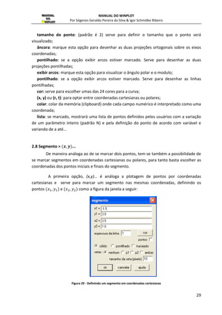 no intervalo 
definido (opcional); 
tornar periódica : o programa assume que a função é periódica fora do intervalo definido, 
repetindo a mesma, com este período (opcional); 
x mín: mínimo do intervalo da função  