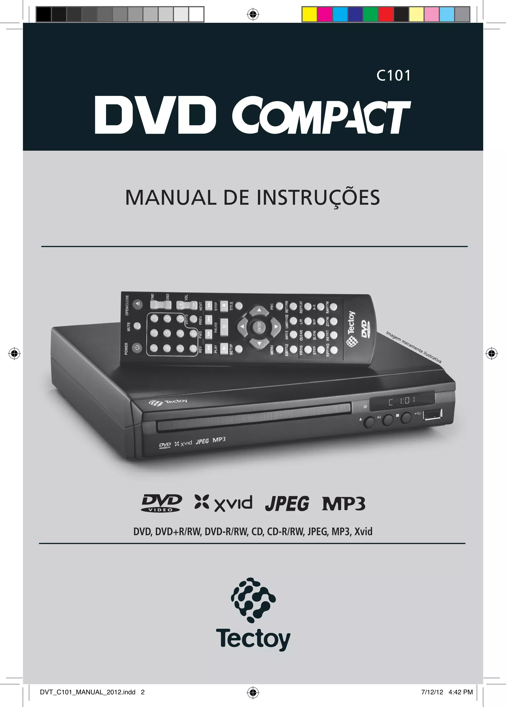 Manual dvd tectoy | PDF