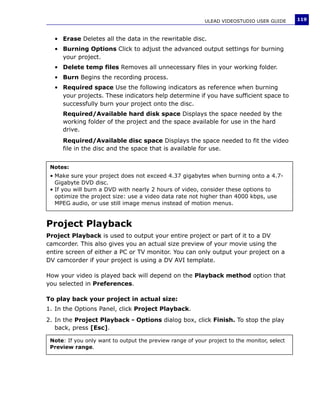 Manuale Ulead Videostudio 11 Plus