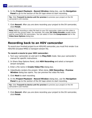 Manuale Ulead Videostudio 11 Plus