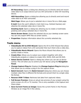 Manuale Ulead Videostudio 11 Plus