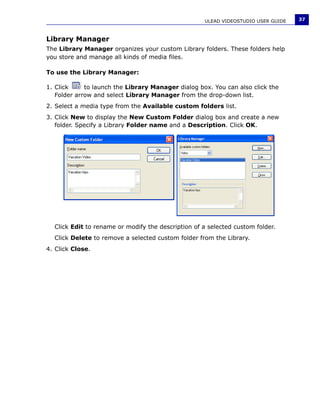 Manuale Ulead Videostudio 11 Plus