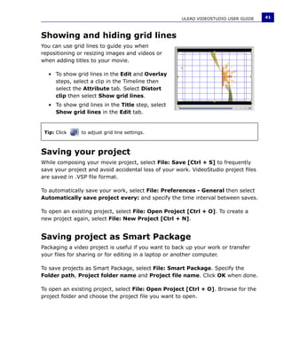 Manuale Ulead Videostudio 11 Plus