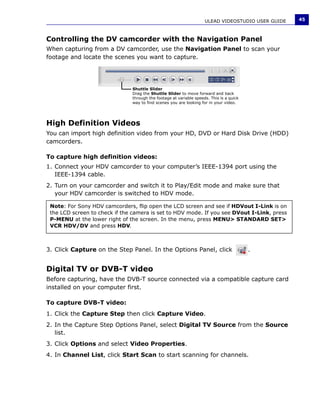 Manuale Ulead Videostudio 11 Plus