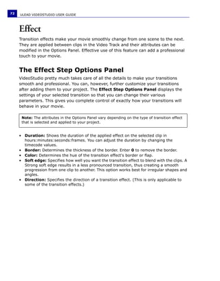 Manuale Ulead Videostudio 11 Plus