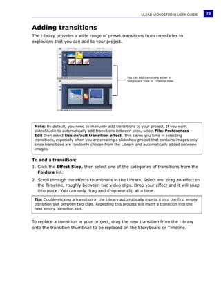 Manuale Ulead Videostudio 11 Plus